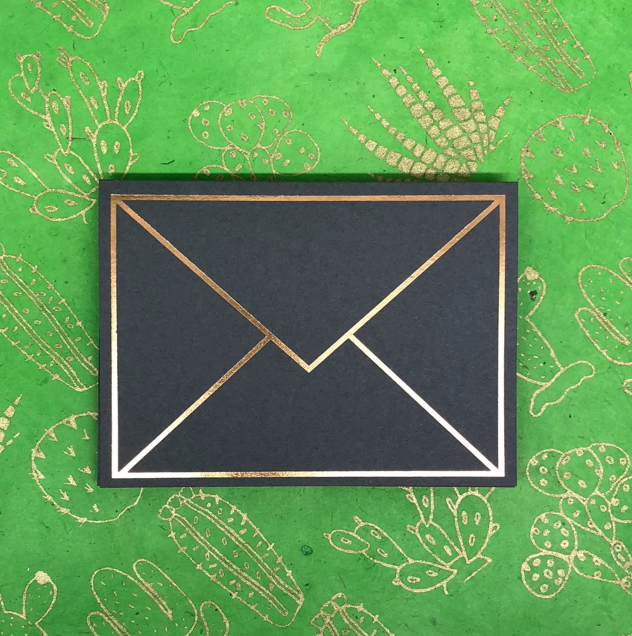 Graphite Email Petite Card