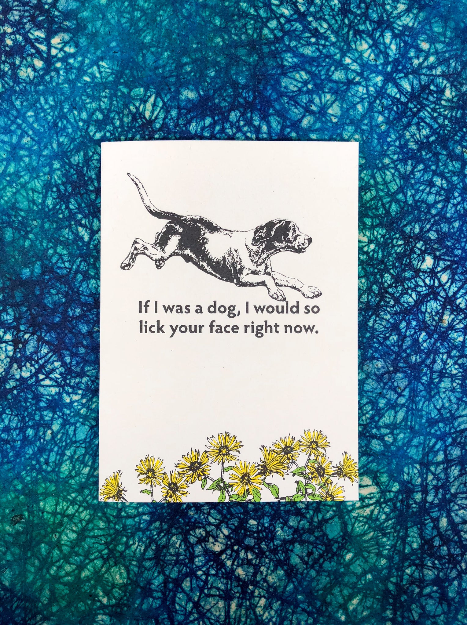 Lick Your Face Pupper Card