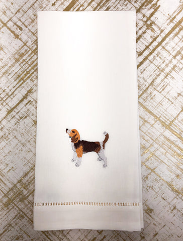 Beagle Tea Towel