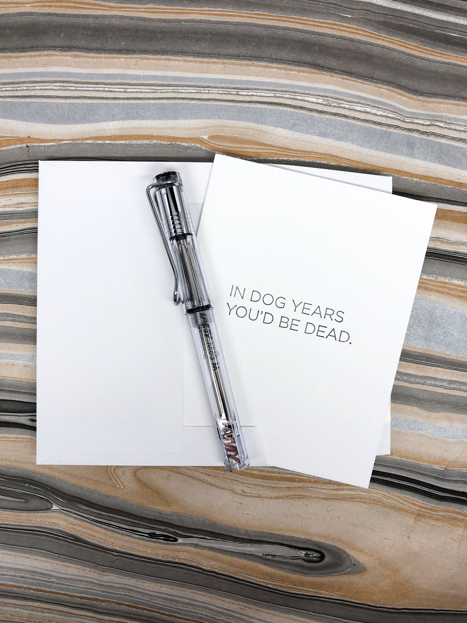In Dog Years You’d Be Dead Pupper Card
