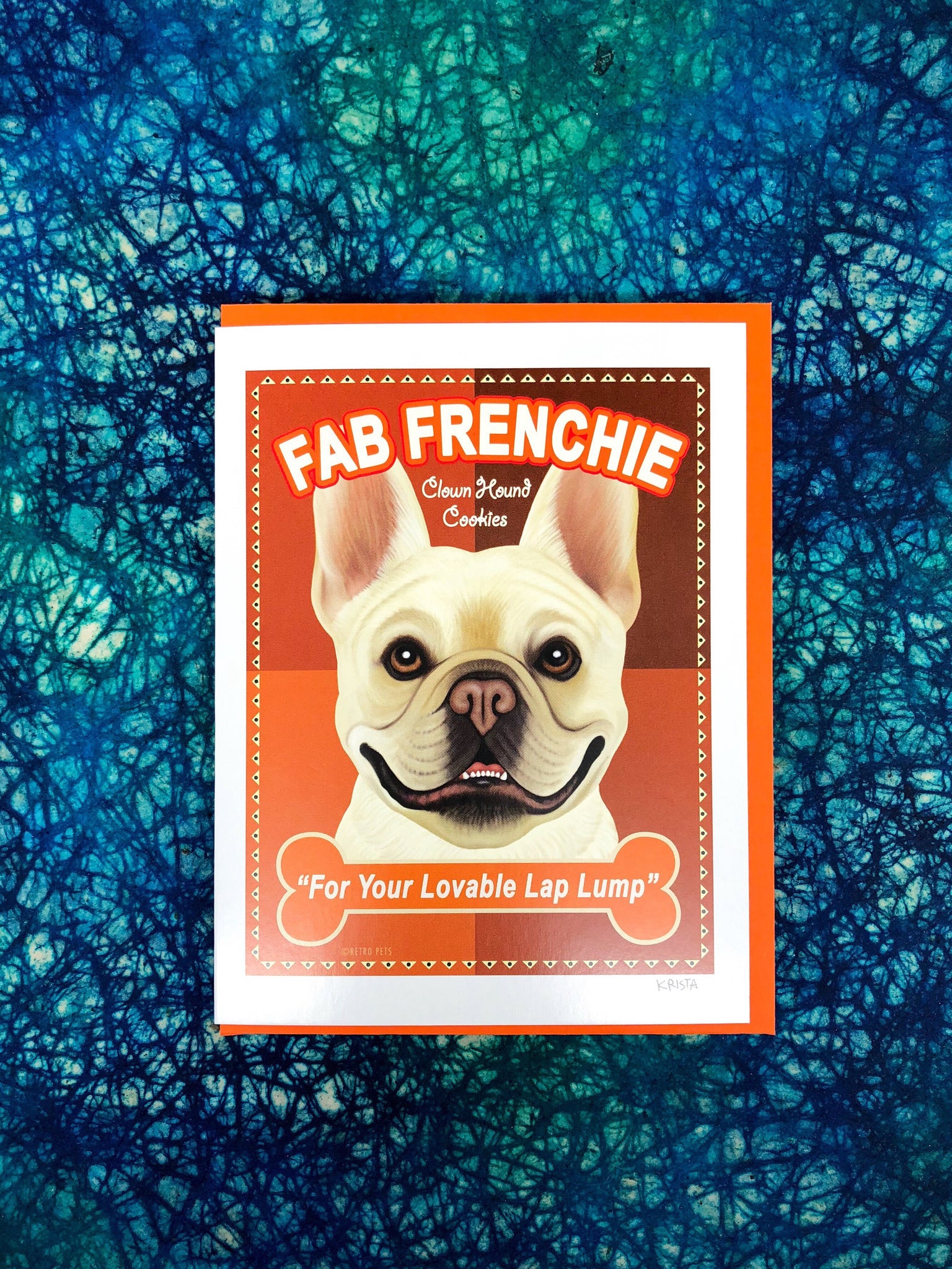Fab Frenchie Pupper Card
