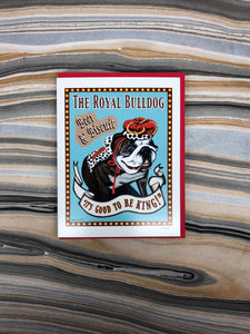 The Royal Bulldog Pupper Card