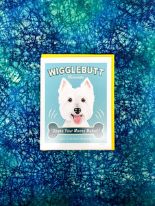 Westie Wigglebutt Pupper Card