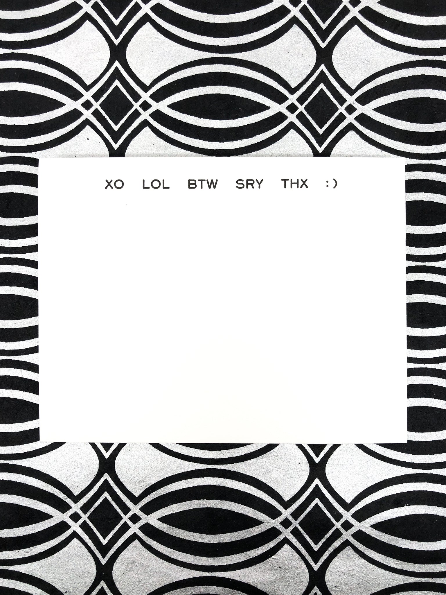 Box of 8 "Texting" Cards