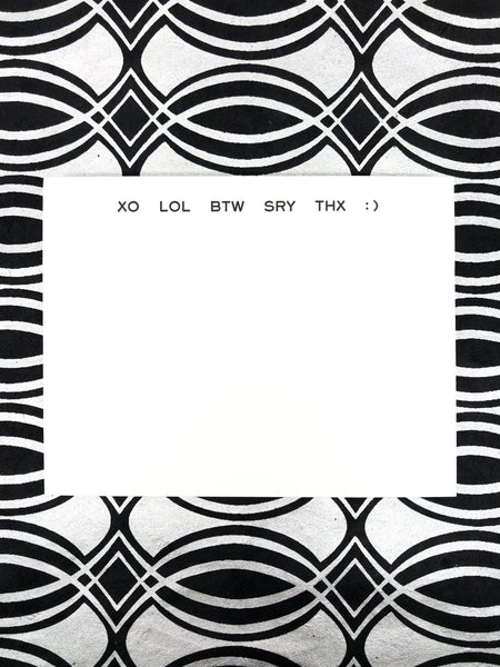 Box of 8 "Texting" Cards