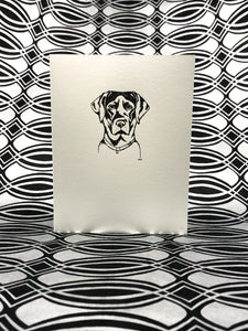 Box of 8 Labrador Pupper Cards