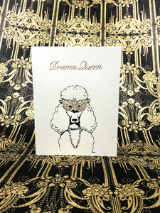 Drama Queen Pupper Card
